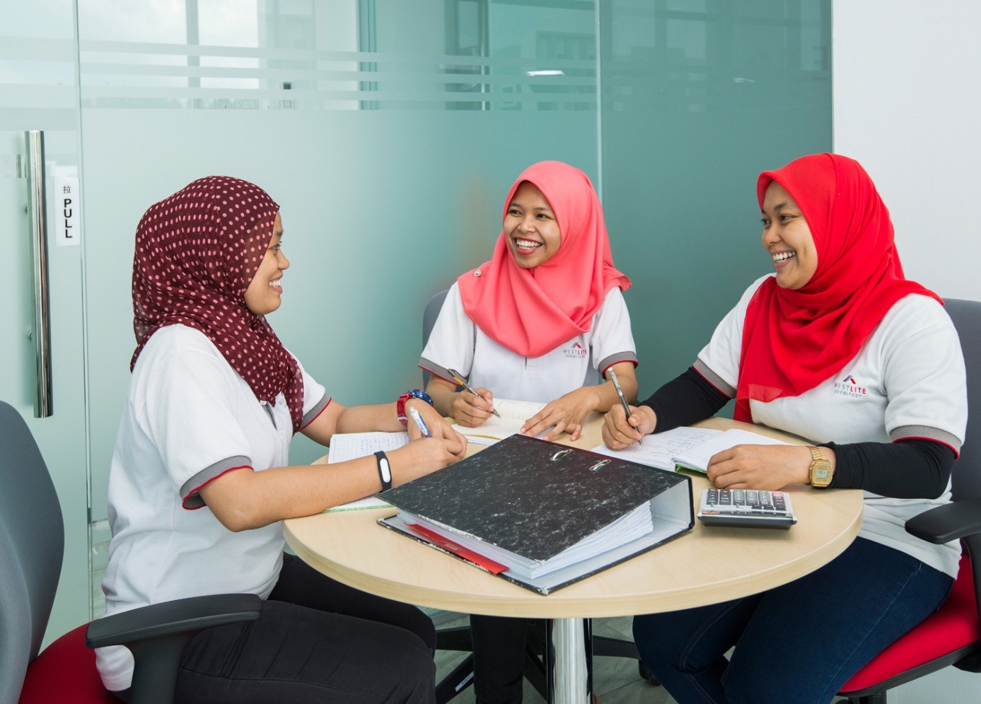 Westlite accommodation support team meeting
